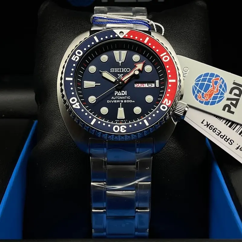 Seiko Prospex Pepsi Sea Padi Blue Dial Men's Watch- SRPE99K1